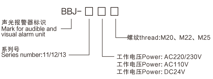 21-型號(hào)規(guī)定Model specification